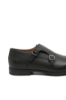 Imagine Pantofi eleganți double monk negri din piele naturală MIR12097-7
