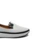 Imagine Pantofi comozi cu talpa înaltă albi din piele naturală MIR444