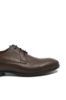 Imagine Pantofi eleganți derby maro din piele naturală MIR12097