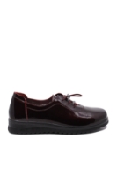 Imagine Pantofi damă smart office bordo din lac OTR440003