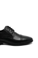 Imagine Pantofi negri eleganți din piele naturală FNX7065-843