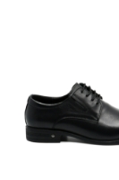 Imagine Pantofi negri eleganți din piele naturală FNX7065-843