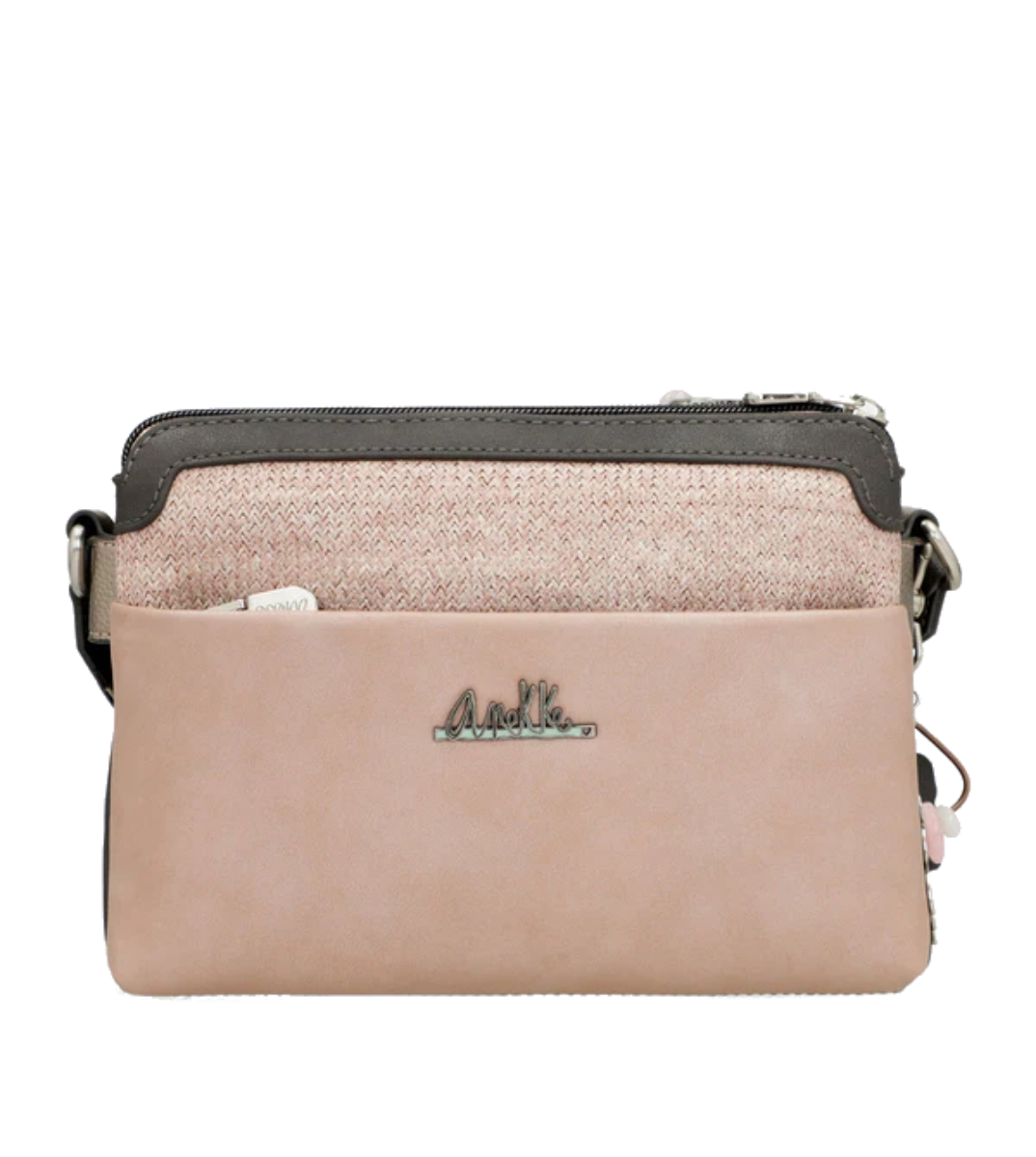 Imagine Poșetă roz, tip crossbody, colecția Peace & Love 38823-160