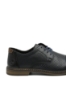 Imagine Pantofi office bleumarin din piele naturală cu perforații RIK13431-14