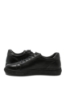 Imagine Pantofi sport bărbați, negri, cu șiret, din piele naturală GOR065