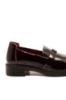 Imagine Pantofi loafer damă grena wine din lac FNX90207-70