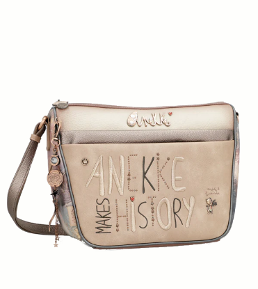 Imagine Geantă mare bej, tip crossbody, colecția Hollywood Stars 38713-050