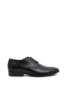 Imagine Pantofi negri eleganți Denis pentru bărbați din piele naturală 2964VIT.N