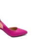 Imagine Pantofi damă fuchsia din piele naturală, cu decupaje și baretă la spate OTR40015