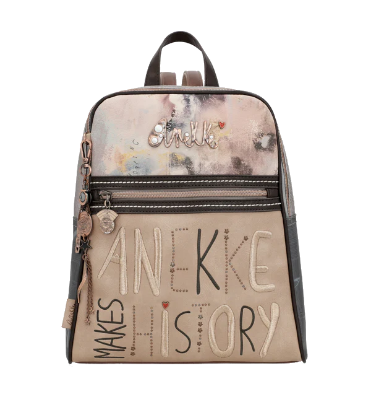 Imagine Rucsac Anekke Stars cu două compartimente, maro, colecția Hollywood 38715-158