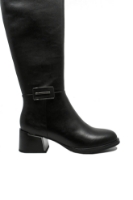 Imagine Cizme damă negre elegante din piele naturală OTR809