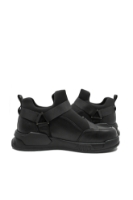 Imagine Ghete casual-sport negre din piele naturală OTR2136