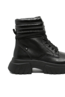 Imagine Ghete damă cu platformă, negre, din piele naturală RIKW1873-00