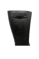Imagine Cizme damă cu interior din lână, negre, din piele naturală RIKZ9565-00N