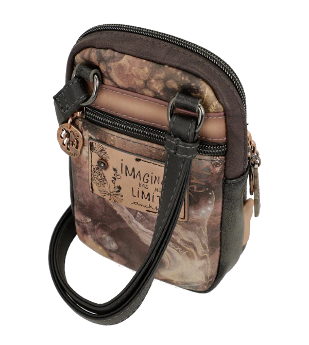 Imagine Mini gentuță crossbody maro colecția Dreamverse 39703-907