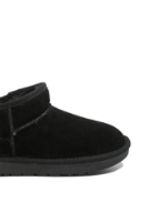 Imagine Ghete damă călduroase negre din piele întoarsă INT1200