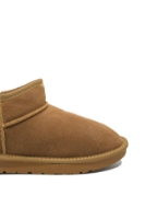 Imagine Ghete damă călduroase, camel din piele întoarsă INT1200