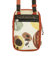 Imagine Mini poșetă pentru telefon, bej-cărămiziu, colecția Alma, 40703-907