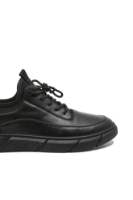 Imagine Pantofi casual negri, din piele naturală FNX2263