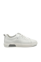 Imagine Pantofi sport bărbați perfect albi, din piele naturală FNX83055 