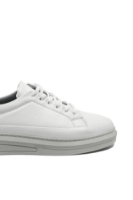 Imagine Pantofi casual bărbați, alb clasic, din piele naturală GOR1030