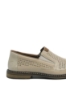 Imagine Pantofi casual bej din piele naturală cu perforații RIK13459-60