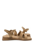 Imagine Sandale casual damă joase, bej, din piele naturală MIR80