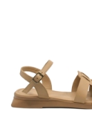 Imagine Sandale casual damă joase, bej, din piele naturală MIR80