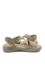 Imagine Sandale damă reglabile, multicolore din piele naturală RIK60464-90