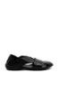 Imagine Sandale negre bărbați cu design modern și talpa cusută 3558N