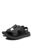 Imagine Sandale comode bărbați negre din piele naturală FNXY3515