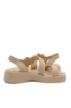 Imagine Sandale casual cu platformă bej apricot din piele naturală OTR60006