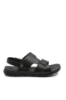 Imagine Sandale vară bărbați, negre din piele naturală FNX7566