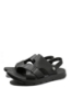 Imagine Sandale vară bărbați, negre din piele naturală FNX7566
