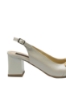 Imagine Pantofi decupați eleganți bej sidefat, din piele naturală SORD22