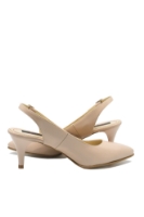 Imagine Pantofi decupați stiletto nude, din piele naturală SORD24