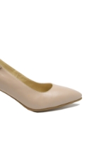 Imagine Pantofi decupați stiletto nude, din piele naturală SORD24