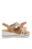 Imagine Sandale damă wedge, maro, din piele naturală OTR160036