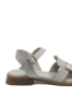 Imagine Sandale cu fundiță, gri din piele naturală GOR2556