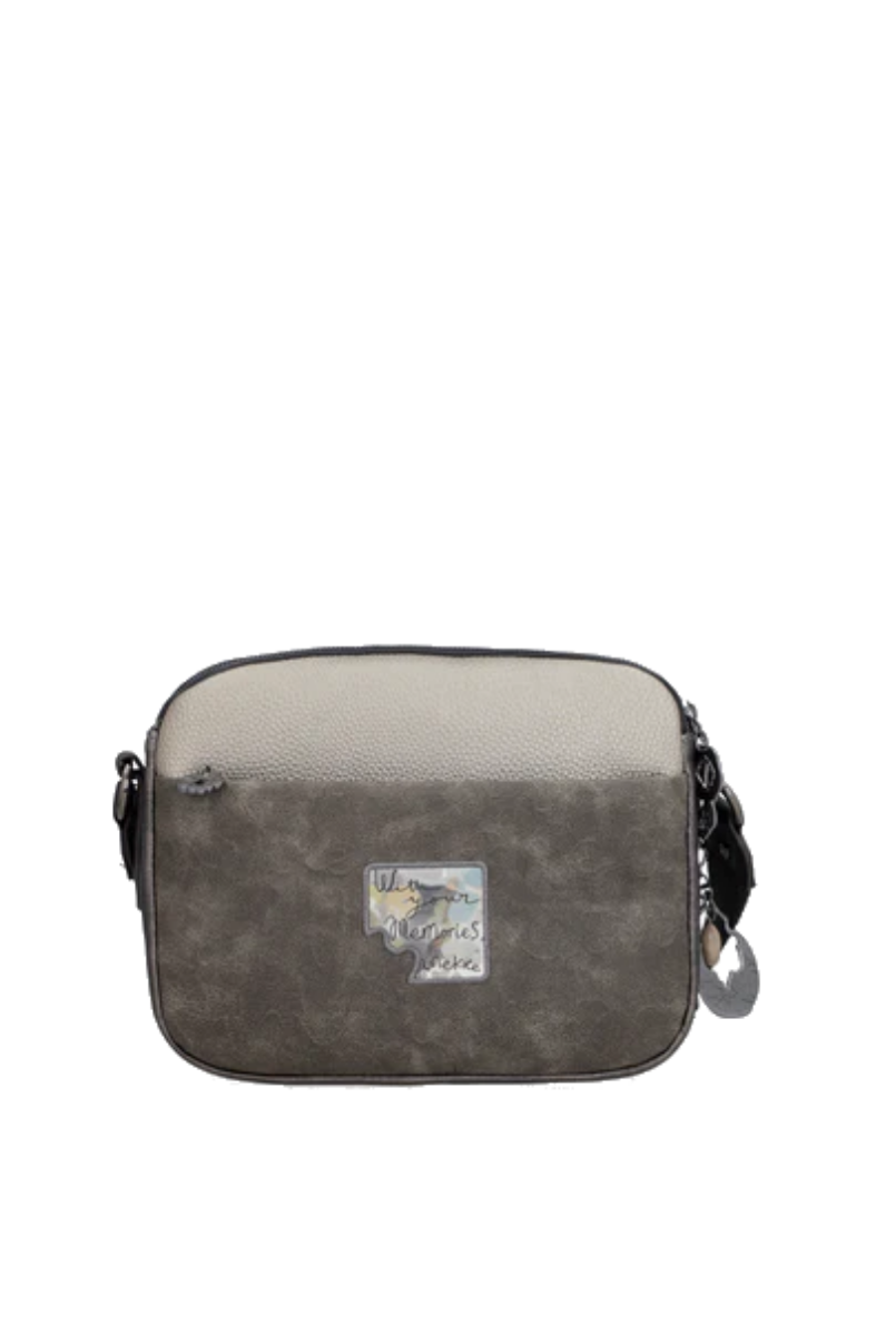 Imagine Poșetuță de umăr crossbody Anekke, kaki, colecția Real, 41703-349