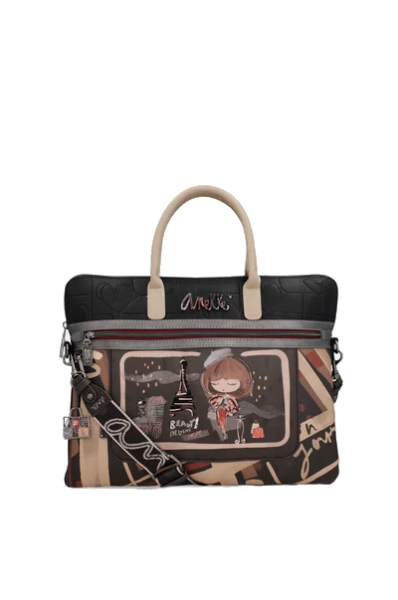 Imagine Servietă Anekke pentru Ipad/Tabletă , maro, colecția Mademoiselle, 41806-110