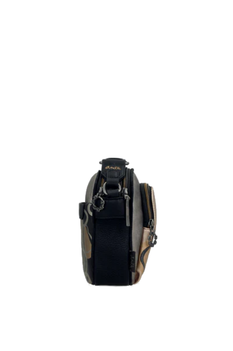 Imagine Poșetuță de umăr crossbody Anekke, gri, colecția Nature Koko, 41863-516