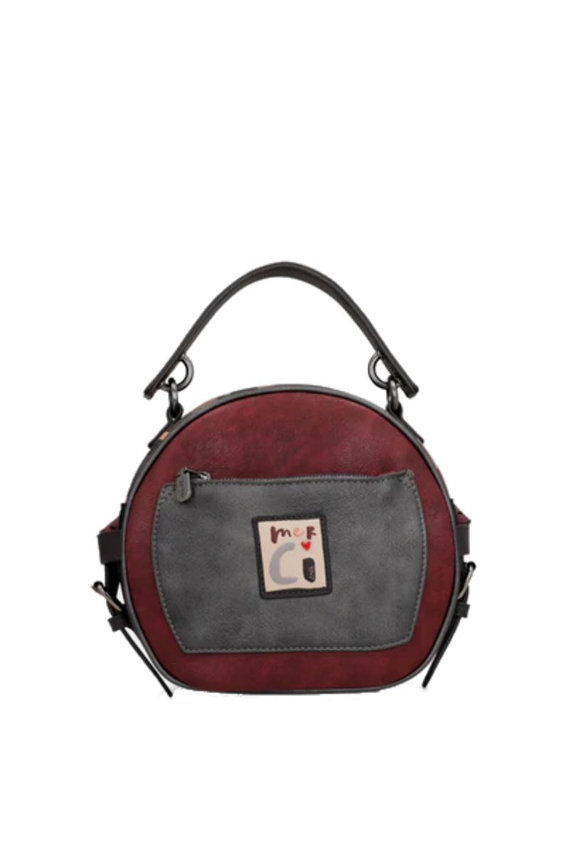 Imagine Poșetă crossbody rotundă Anekke, maro, colecția Mademoiselle, 41803-081
