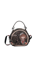 Imagine Poșetă crossbody rotundă Anekke, maro, colecția Mademoiselle, 41803-081