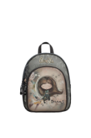 Imagine Rucsac Anekke cu buzunar în față, gri, colecția Real, 41705-197