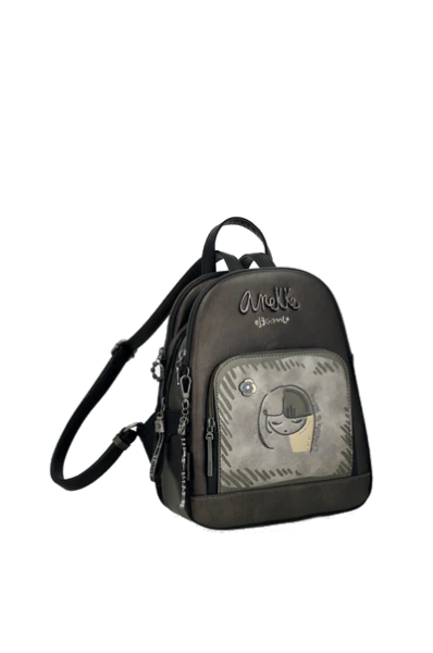 Imagine Rucsac Anekke cu trei compartimente, negru, colecția Nature Koko, 41865-044
