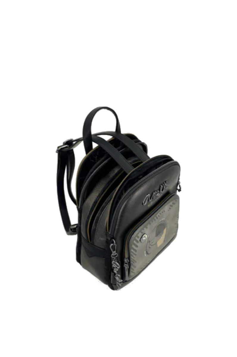 Imagine Rucsac Anekke cu trei compartimente, negru, colecția Nature Koko, 41865-044