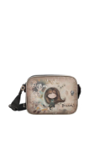 Imagine Poșetă crossbody cu trei compartimente, Anekke, maro, colecția Real, 41703-188