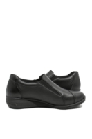 Imagine Pantofi casual ortopedici negri din piele naturală RIK47250-00