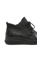 Imagine Ghete joase comode negre din piele naturală RIKN1331-00